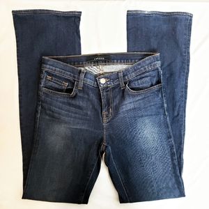 J Brand Women’s Boot Cut Jeans in Dark Blue Wash